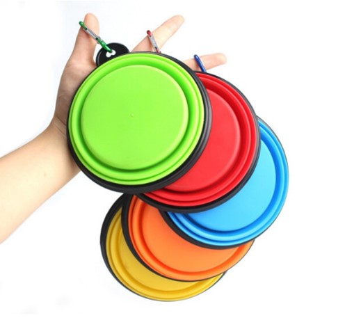 Portable Pet Feeding Bowl with Hook